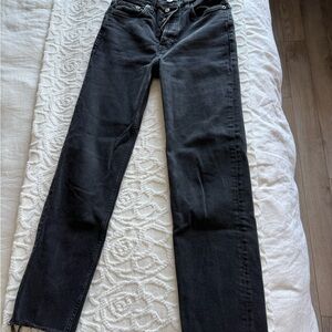 Black Denim Jeans